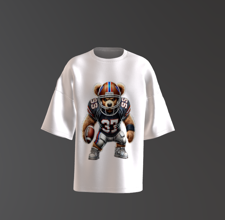 Tricou Oversized 33 Teddy Bear Concept