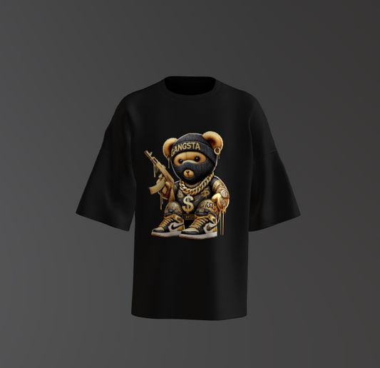 Tricou Oversized AK-47 Teddy Bear Concept