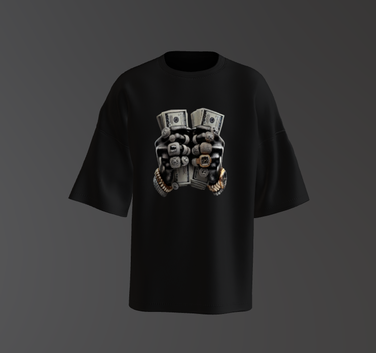 Tricou Oversized 1% Mindset Concept