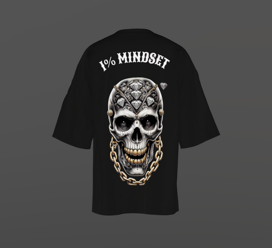Tricou Oversized 1% Mindset Concept