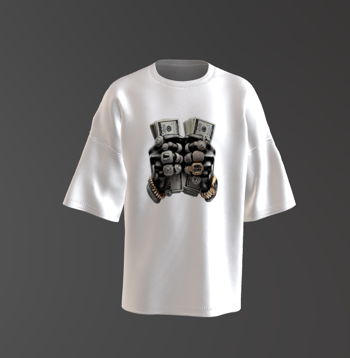 Tricou Oversized 1% Mindset Concept